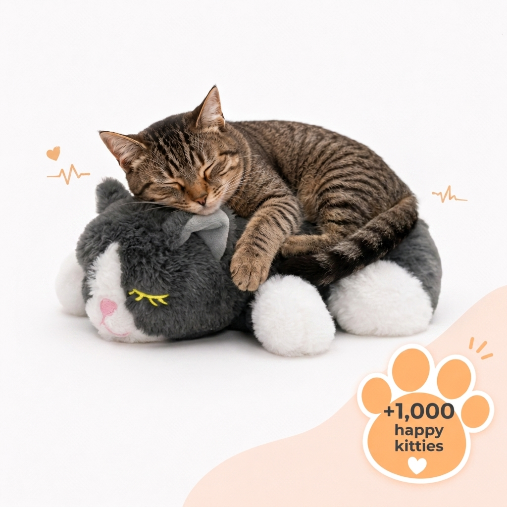 HeartKitty Calming Plush For Cats