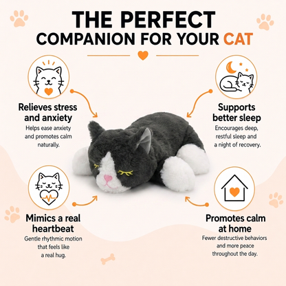 HeartKitty Calming Plush For Cats