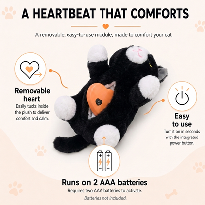 HeartKitty Calming Plush For Cats