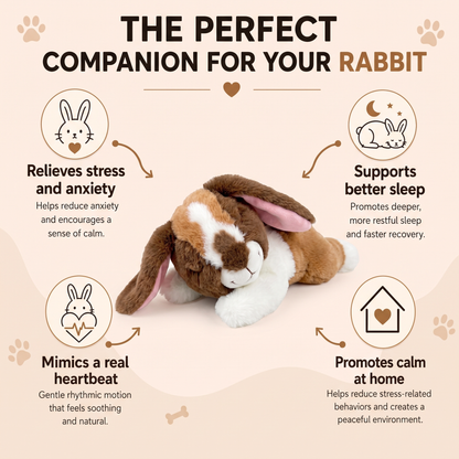 HeartBeat - Calming Bunny Plushie