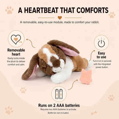 HeartBeat - Calming Bunny Plushie