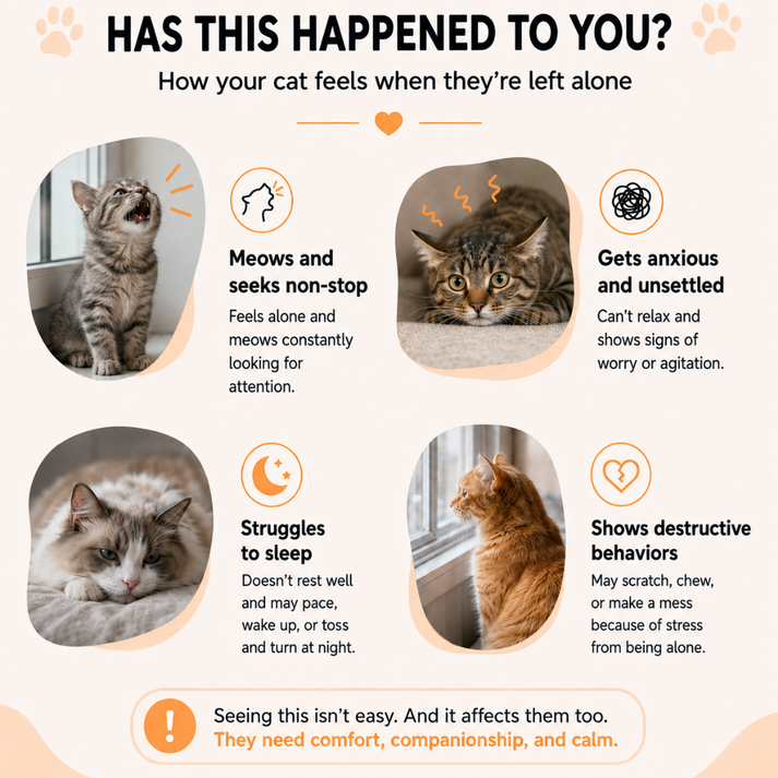 HeartKitty Calming Plush For Cats